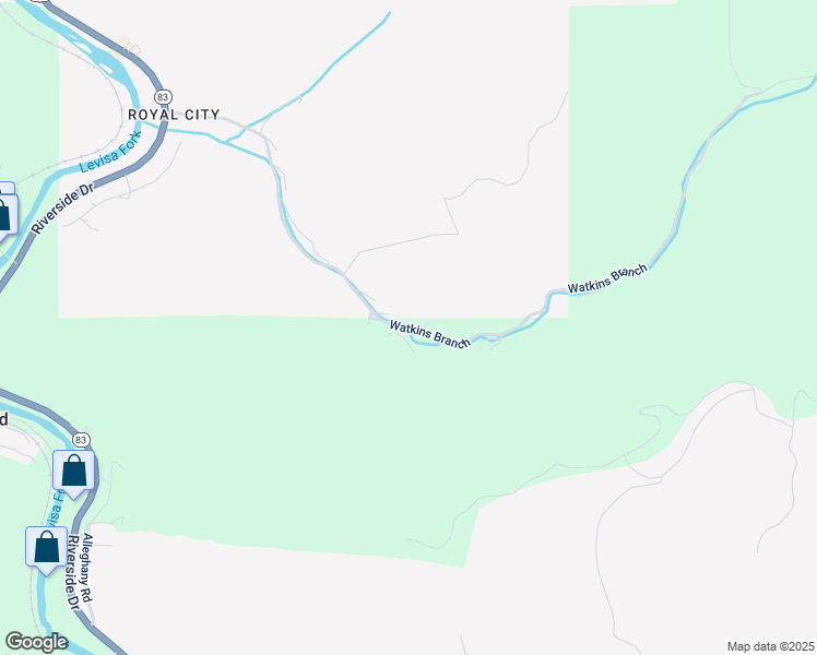 map of restaurants, bars, coffee shops, grocery stores, and more near 1847 Watkins Branch in Grundy