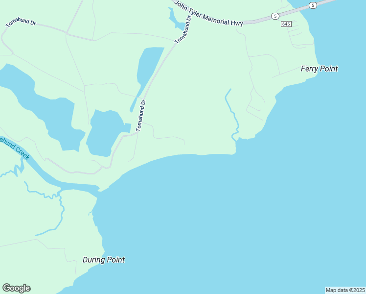 map of restaurants, bars, coffee shops, grocery stores, and more near 16901 Tomahund Drive in Williamsburg
