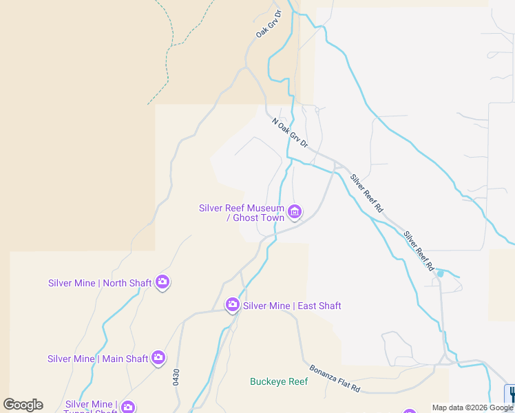 map of restaurants, bars, coffee shops, grocery stores, and more near 1991 Silver Reef Road in Leeds