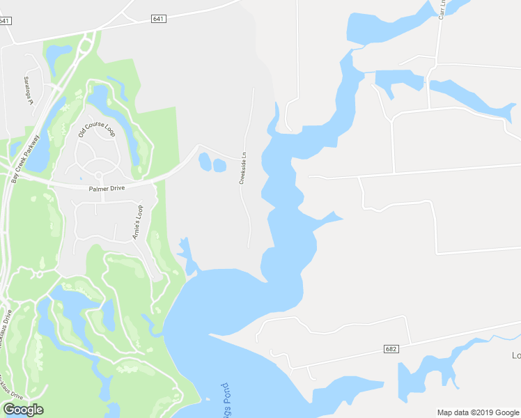 map of restaurants, bars, coffee shops, grocery stores, and more near 111 Creekside Lane in Cape Charles