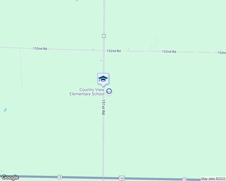 map of restaurants, bars, coffee shops, grocery stores, and more near 16300 151st Road in Winfield