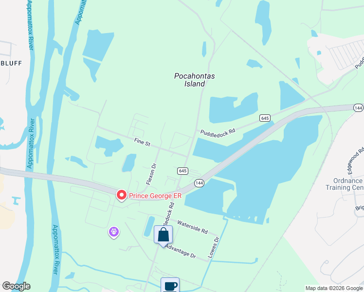 map of restaurants, bars, coffee shops, grocery stores, and more near 4270 Anne Terrace in Prince George