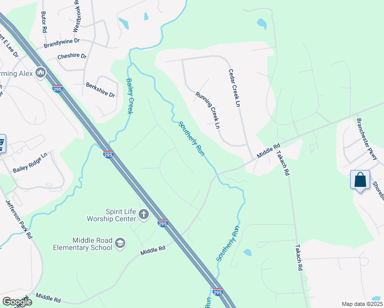 map of restaurants, bars, coffee shops, grocery stores, and more near 4301 Summers Hills Lane in Prince George