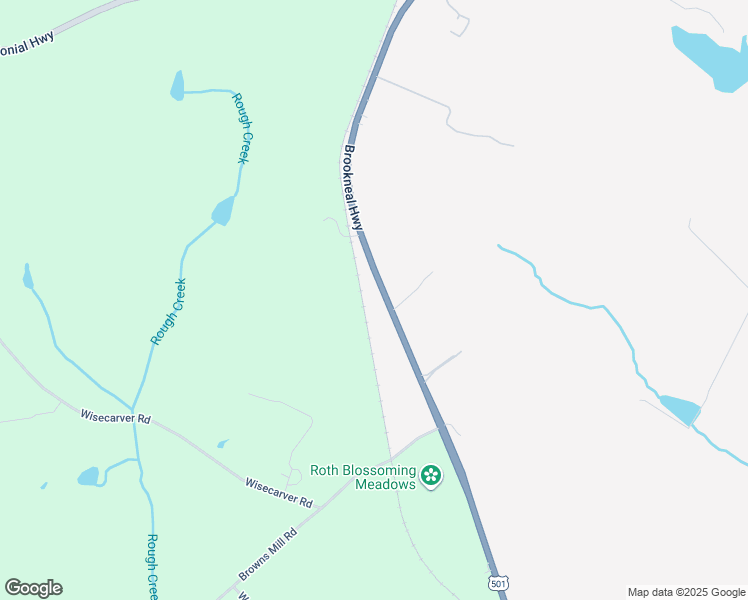 map of restaurants, bars, coffee shops, grocery stores, and more near 1245 Brookneal Highway in Rustburg