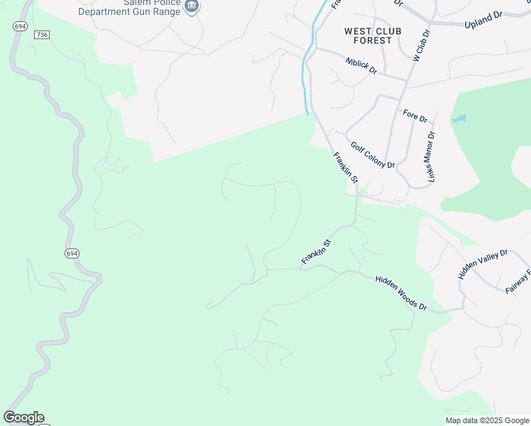 map of restaurants, bars, coffee shops, grocery stores, and more near 7067 Fairway Ridge Court in Salem
