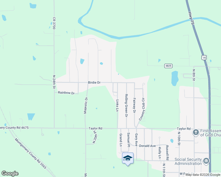 map of restaurants, bars, coffee shops, grocery stores, and more near 2813 Terra Vista Drive in Independence