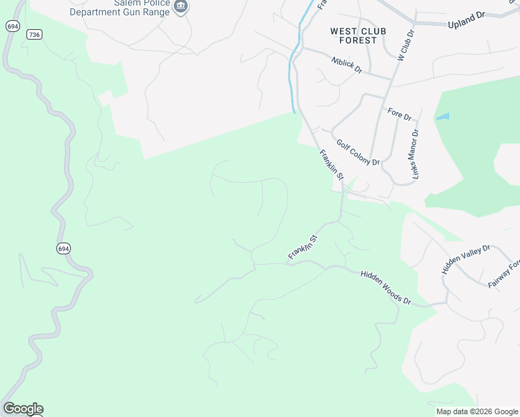 map of restaurants, bars, coffee shops, grocery stores, and more near 6920 Fairway Ridge Road in Salem