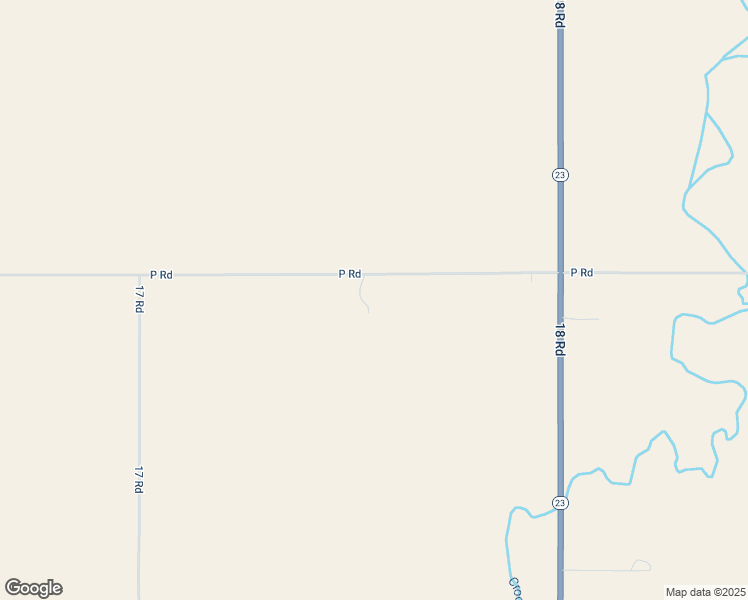 map of restaurants, bars, coffee shops, grocery stores, and more near 17001-17531 P Road in Meade