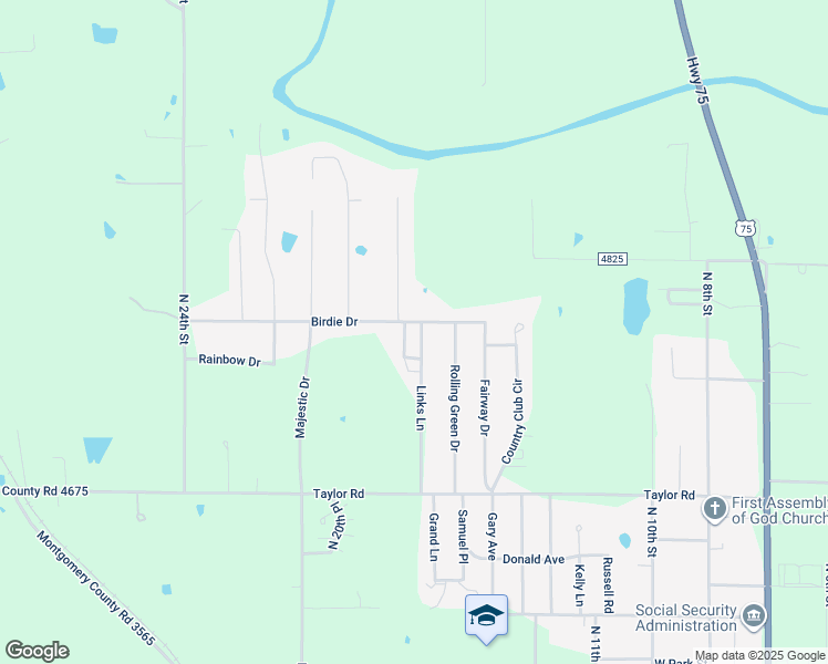 map of restaurants, bars, coffee shops, grocery stores, and more near 2828-2898 Links Ln in Independence
