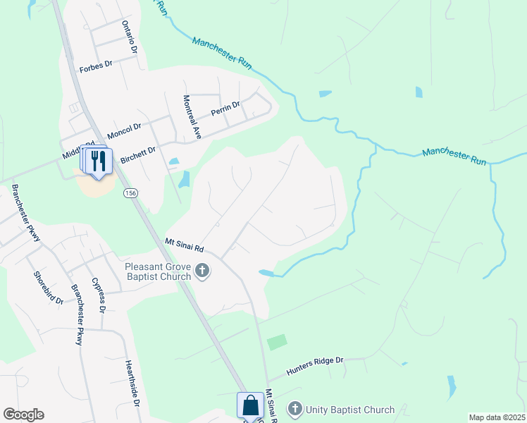 map of restaurants, bars, coffee shops, grocery stores, and more near 4200 Nimitz Place in Prince George