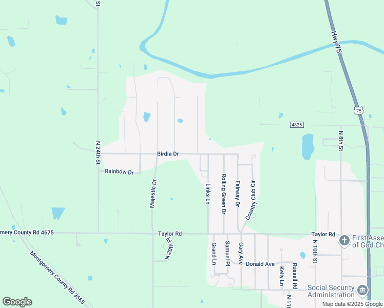 map of restaurants, bars, coffee shops, grocery stores, and more near 1029 Birdie Drive in Independence
