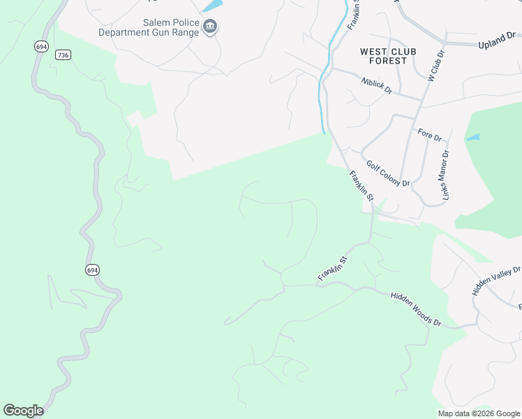 map of restaurants, bars, coffee shops, grocery stores, and more near 6997 Fairway Ridge Road in Salem