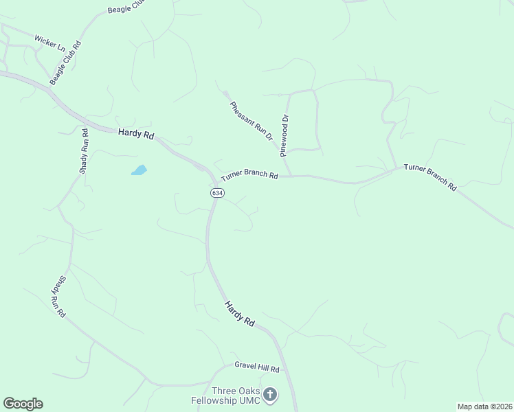 map of restaurants, bars, coffee shops, grocery stores, and more near 132-154 Sandy Run Lane in Hardy