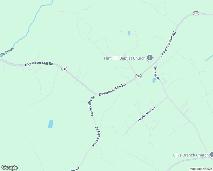 map of restaurants, bars, coffee shops, grocery stores, and more near 9387 Dickerson Mill Road in Moneta