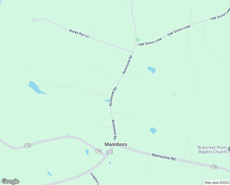map of restaurants, bars, coffee shops, grocery stores, and more near 4121 Richmond Road in Amelia Court House