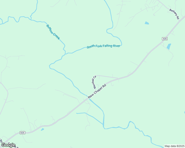 map of restaurants, bars, coffee shops, grocery stores, and more near 3643 New Chapel Road in Rustburg