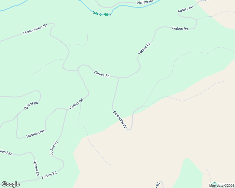 map of restaurants, bars, coffee shops, grocery stores, and more near Schluetter Road in Fort Garland