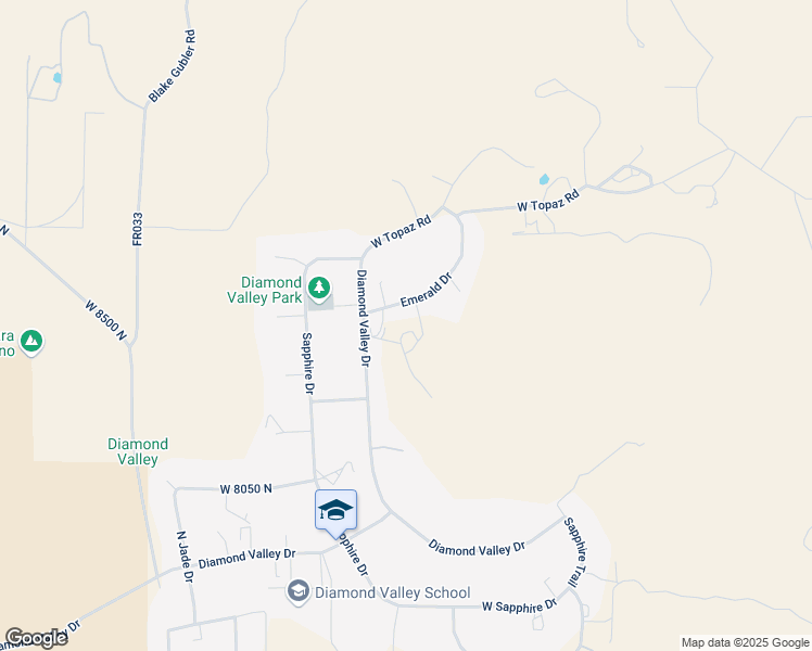 map of restaurants, bars, coffee shops, grocery stores, and more near 1215 West Emerald Drive in St. George