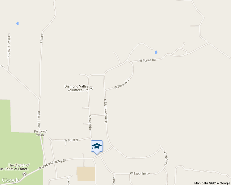 map of restaurants, bars, coffee shops, grocery stores, and more near 1215 West Emerald Drive in St. George
