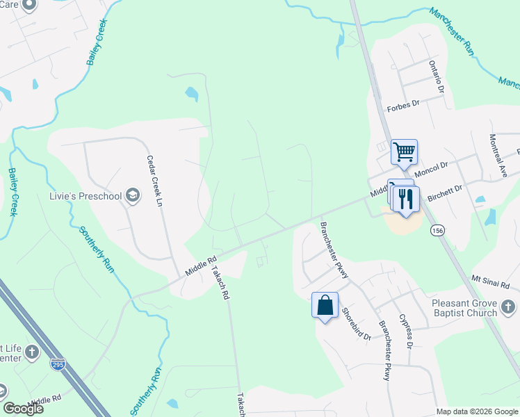 map of restaurants, bars, coffee shops, grocery stores, and more near 3785 Impala Drive in Prince George