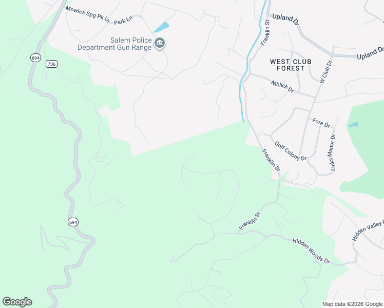 map of restaurants, bars, coffee shops, grocery stores, and more near 3075 Bent Ridge Lane in Salem