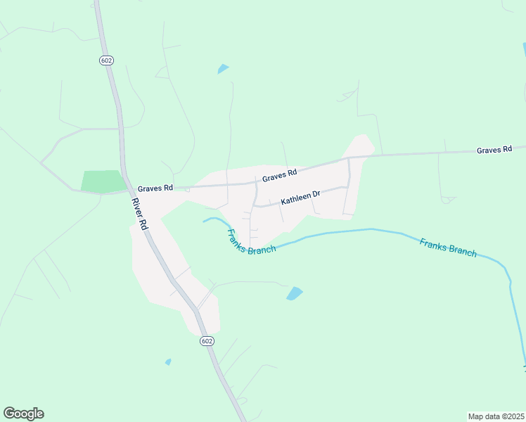 map of restaurants, bars, coffee shops, grocery stores, and more near 9713 Kathleen Drive in Petersburg