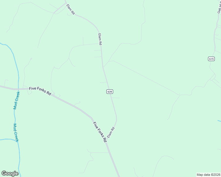 map of restaurants, bars, coffee shops, grocery stores, and more near Co Road 639 in Pamplin
