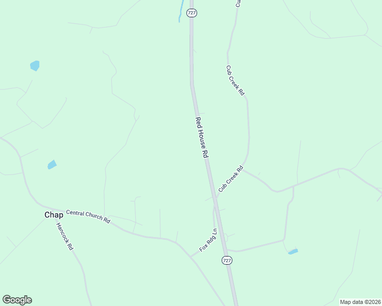 map of restaurants, bars, coffee shops, grocery stores, and more near 3941 Red House Road in Appomattox