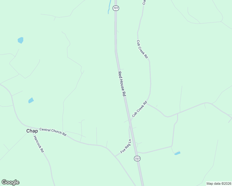 map of restaurants, bars, coffee shops, grocery stores, and more near 3941 Red House Road in Appomattox