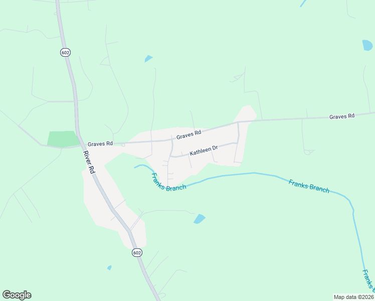 map of restaurants, bars, coffee shops, grocery stores, and more near 9619 Kathleen Drive in Petersburg