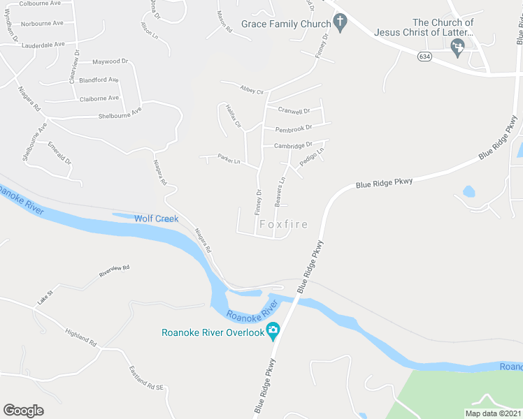 map of restaurants, bars, coffee shops, grocery stores, and more near 1131 Finney Drive in Vinton