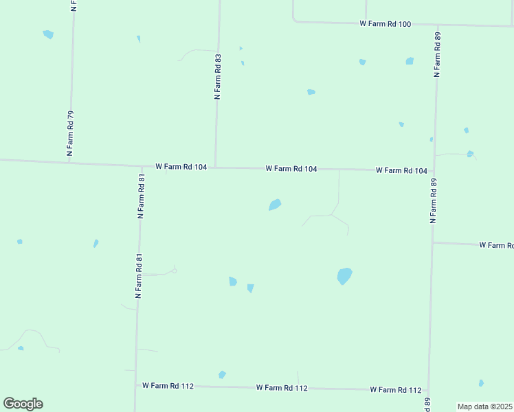 map of restaurants, bars, coffee shops, grocery stores, and more near 8758 West Farm Road 104 in Willard