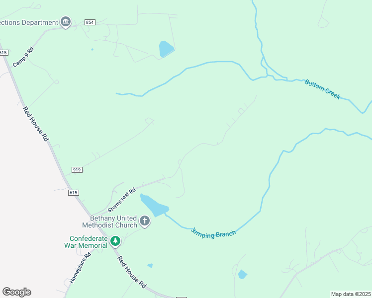 map of restaurants, bars, coffee shops, grocery stores, and more near 580 Stormcrest Road in Rustburg