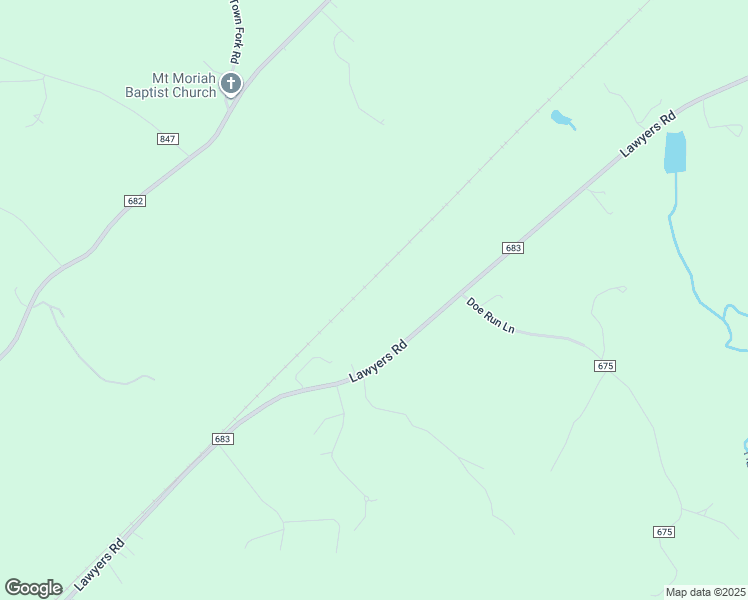 map of restaurants, bars, coffee shops, grocery stores, and more near 5791 Lawyers Road in Evington