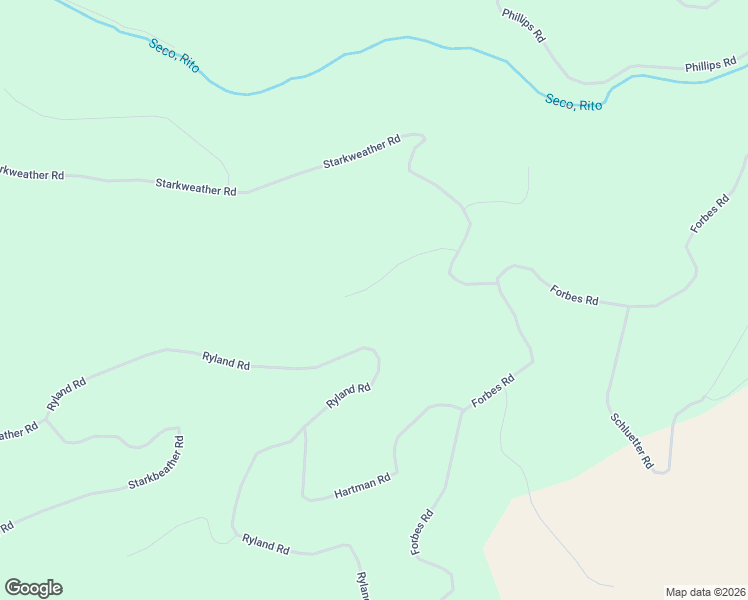 map of restaurants, bars, coffee shops, grocery stores, and more near Ryland Road in Fort Garland