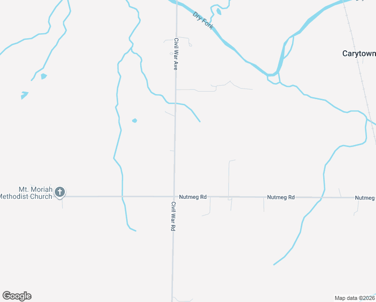 map of restaurants, bars, coffee shops, grocery stores, and more near 14000-14326 Civil War Road in Carthage