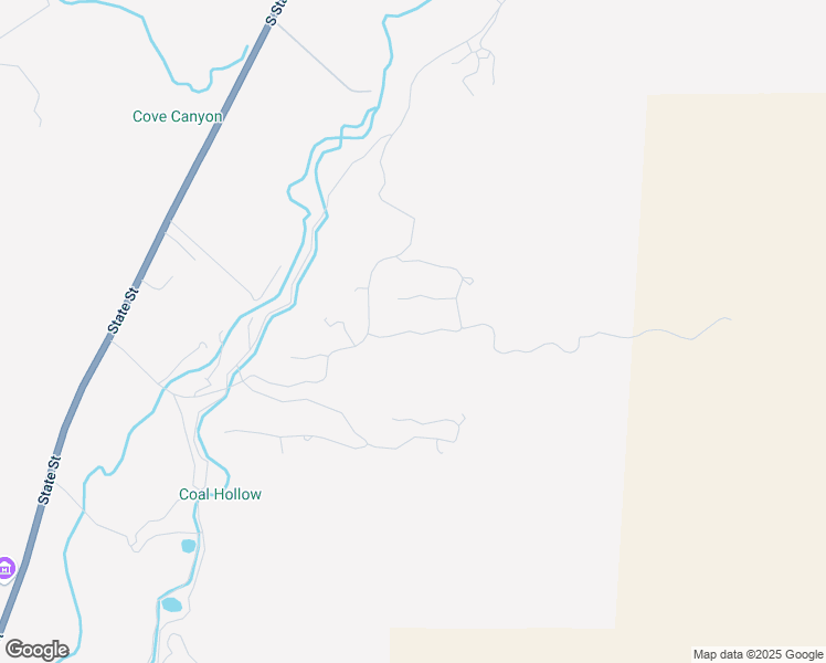 map of restaurants, bars, coffee shops, grocery stores, and more near West White Cliffs Drive in Orderville