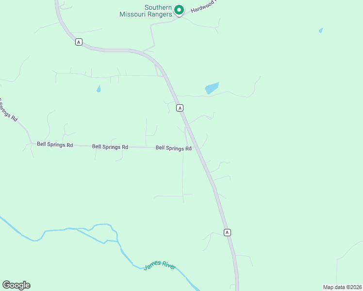 map of restaurants, bars, coffee shops, grocery stores, and more near Bell Springs Road in Marshfield