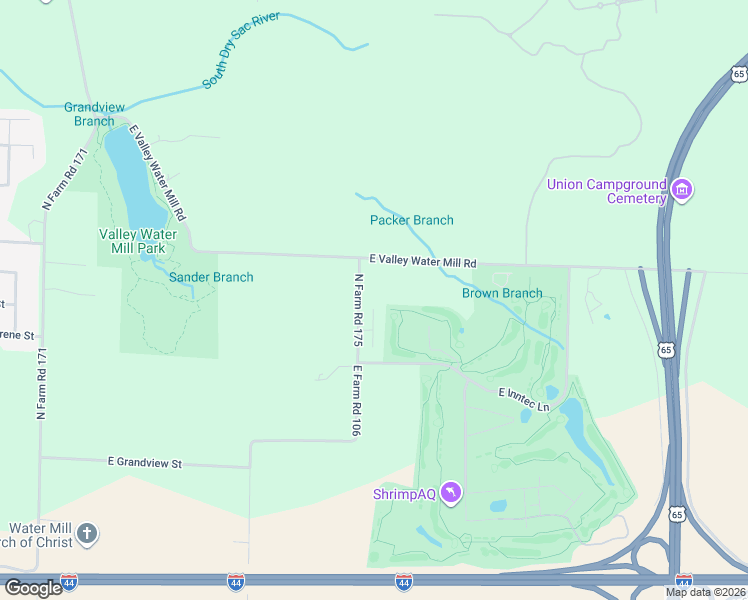 map of restaurants, bars, coffee shops, grocery stores, and more near 3540 N Farm Road 175 in Springfield