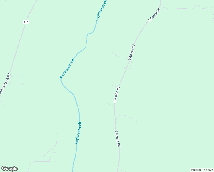 map of restaurants, bars, coffee shops, grocery stores, and more near 2105 South Genito Road in Burkeville