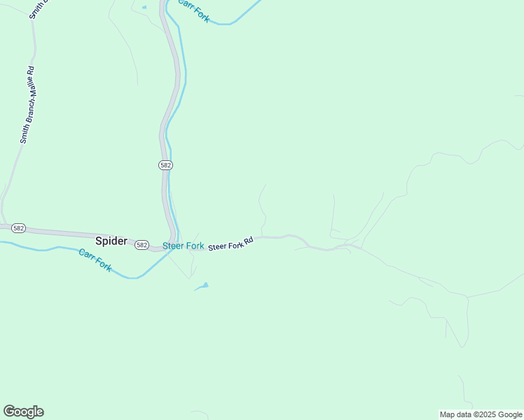 map of restaurants, bars, coffee shops, grocery stores, and more near Netties Lane in Knott County