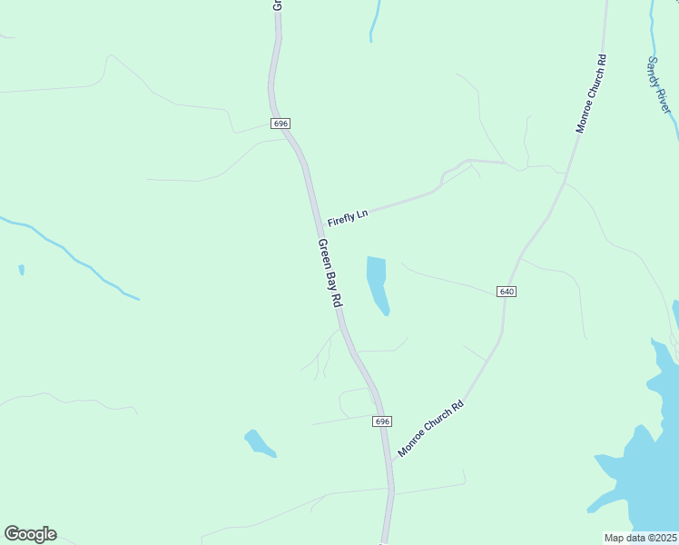 map of restaurants, bars, coffee shops, grocery stores, and more near County Road 696 in Prince Edward