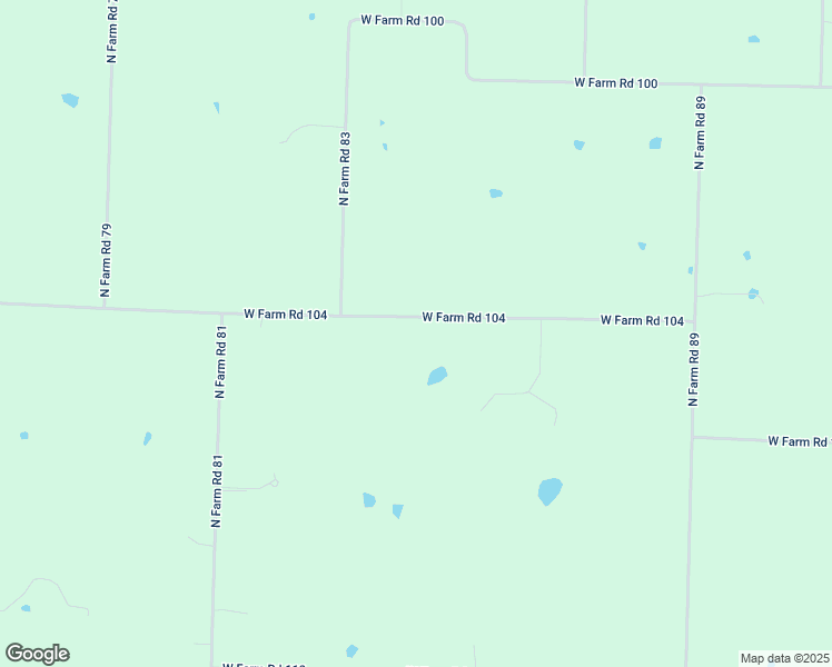 map of restaurants, bars, coffee shops, grocery stores, and more near 8758 West Farm Road 104 in Willard