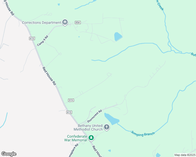 map of restaurants, bars, coffee shops, grocery stores, and more near 416 Mimosa Lane in Rustburg