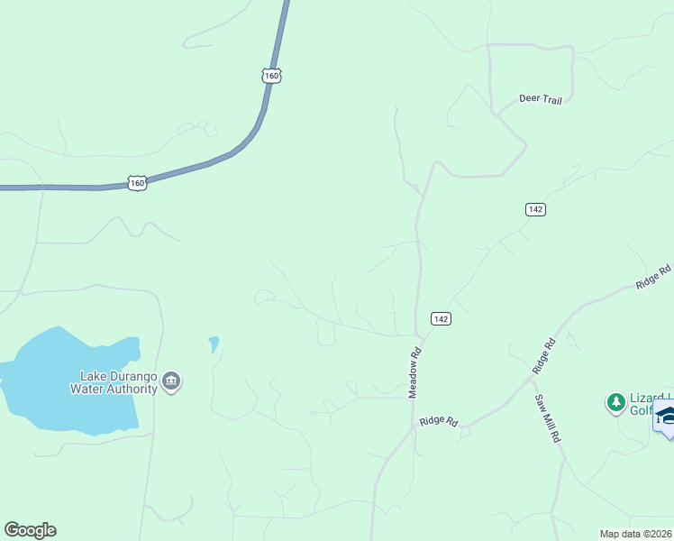 map of restaurants, bars, coffee shops, grocery stores, and more near 269 North Road in Durango