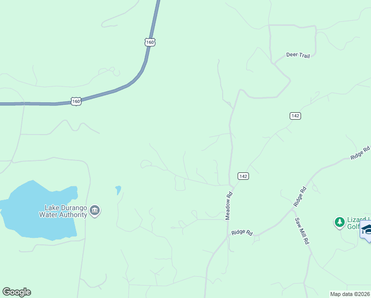 map of restaurants, bars, coffee shops, grocery stores, and more near 269 North Road in Durango