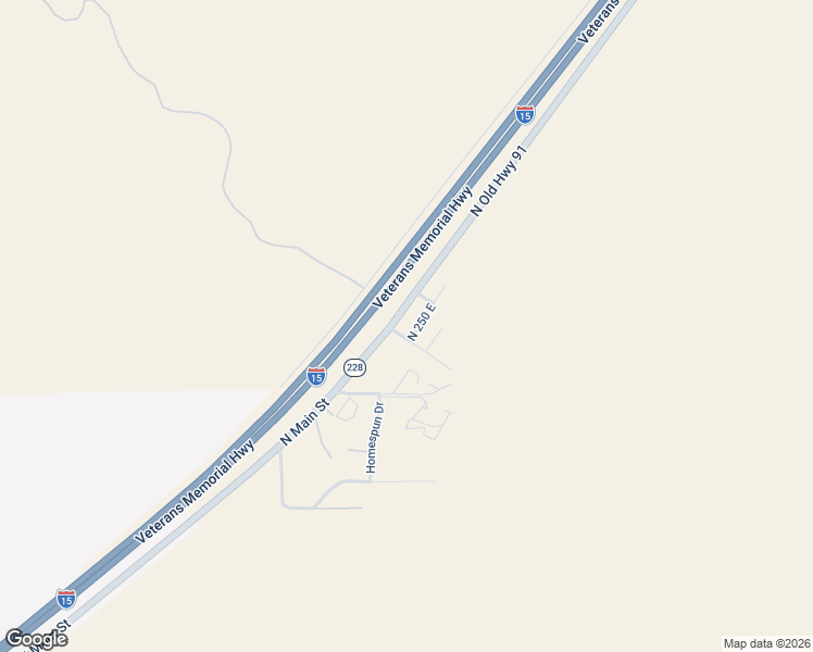 map of restaurants, bars, coffee shops, grocery stores, and more near 1528 North Highway 91 in Hurricane