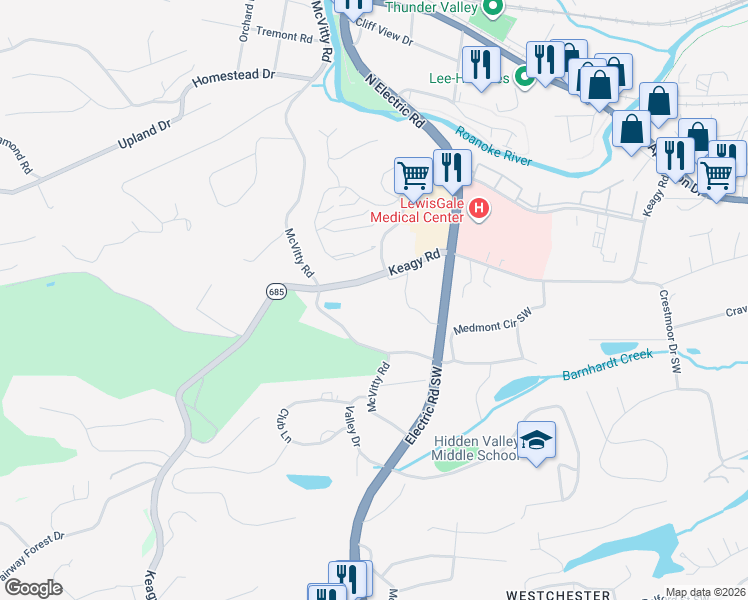 map of restaurants, bars, coffee shops, grocery stores, and more near in 