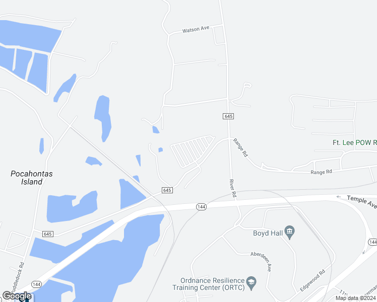 map of restaurants, bars, coffee shops, grocery stores, and more near 3812 Puddledock Road in Prince George