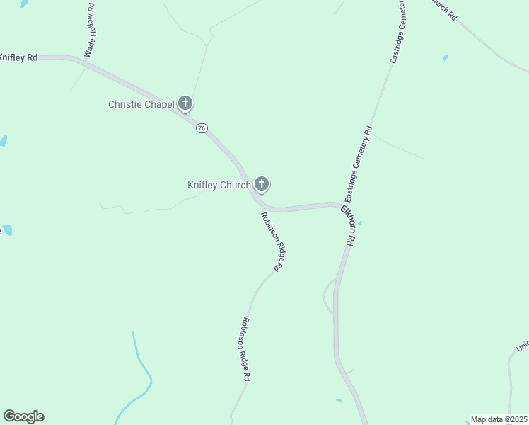 map of restaurants, bars, coffee shops, grocery stores, and more near 7699 Elkhorn Road in Knifley